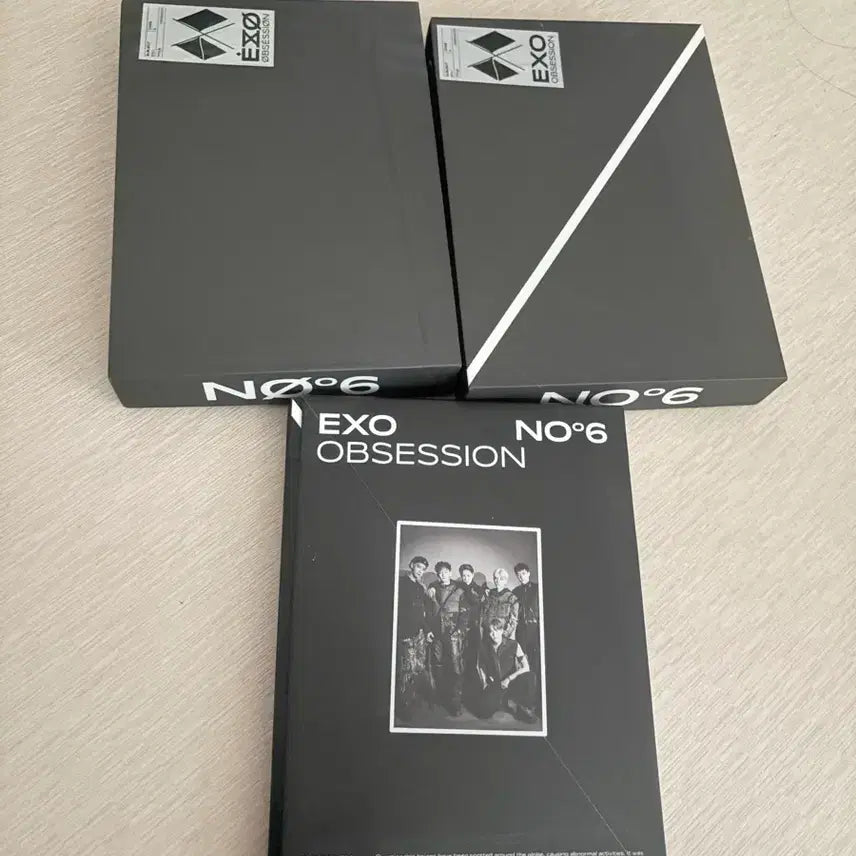 [SOLD OUT] 엑소 옵세션 3종 일괄 판매