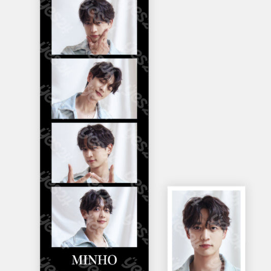 [BUNJANG] SHINee 15th Anniversary Exhibition Minho 4-Cut Photo Set / 샤이니 15주년 팝업 전시 민호 네컷 사진