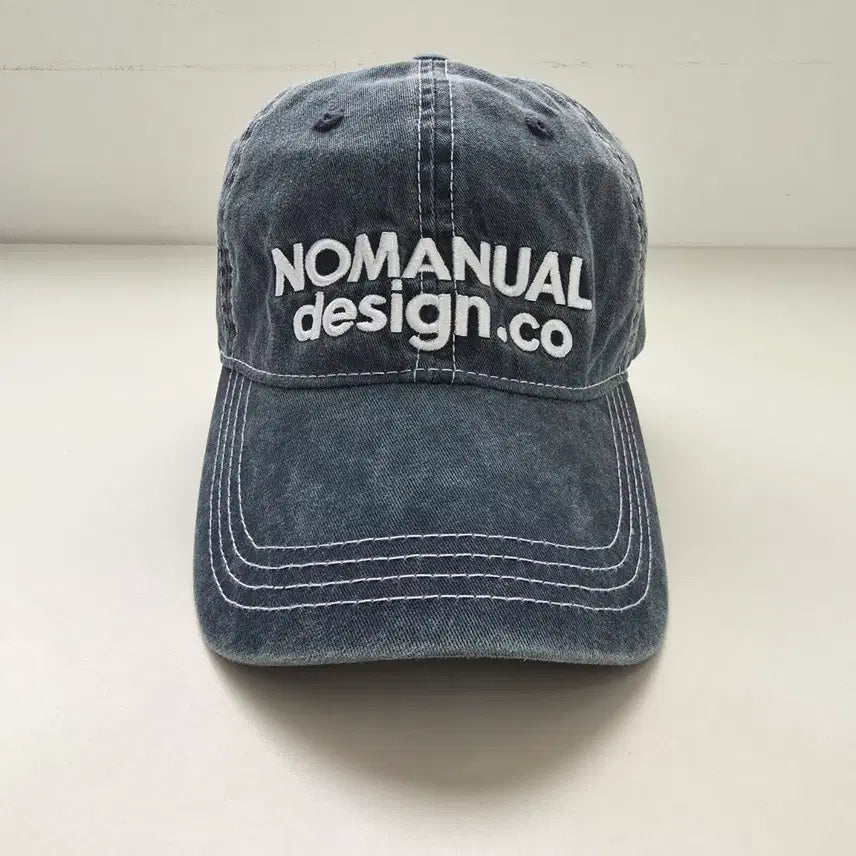 [BUNJANG] NOMANUAL Denim Cap Hat / 노매뉴얼 캡 모자