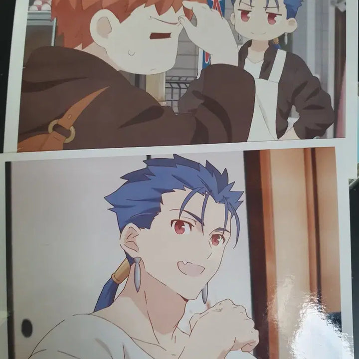 [BUNJANG] Emiya-san Chi no Kyou no Gohan Postcard &amp; Notebook Set / 쿠훌린 랜서 포스트카드 노트 에미야 가의 오늘의 식사