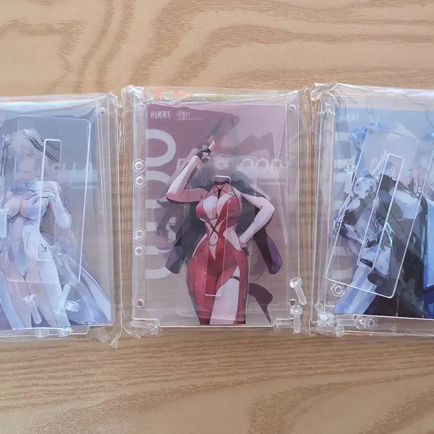 [SOLD OUT] 니케 속지 교체식 아크릴 3종