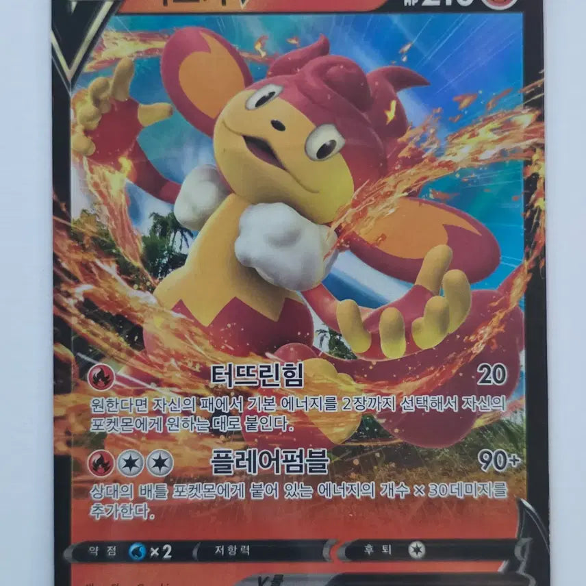 [SOLD OUT] 포켓몬 카드 바오키 v rr 020/172