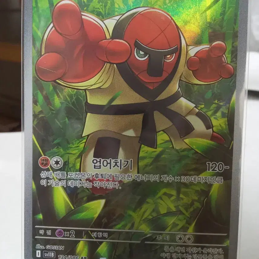 [SOLD OUT] 포켓몬카드 던지미 134/086 AR sv11B
