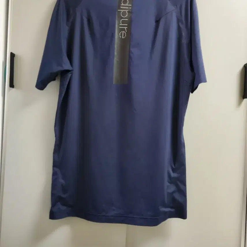 [BUNJANG] Adidas Adipure Navy Short Sleeve Polo T-Shirt (M) / 아디퓨어  네이비 반팔 카라티