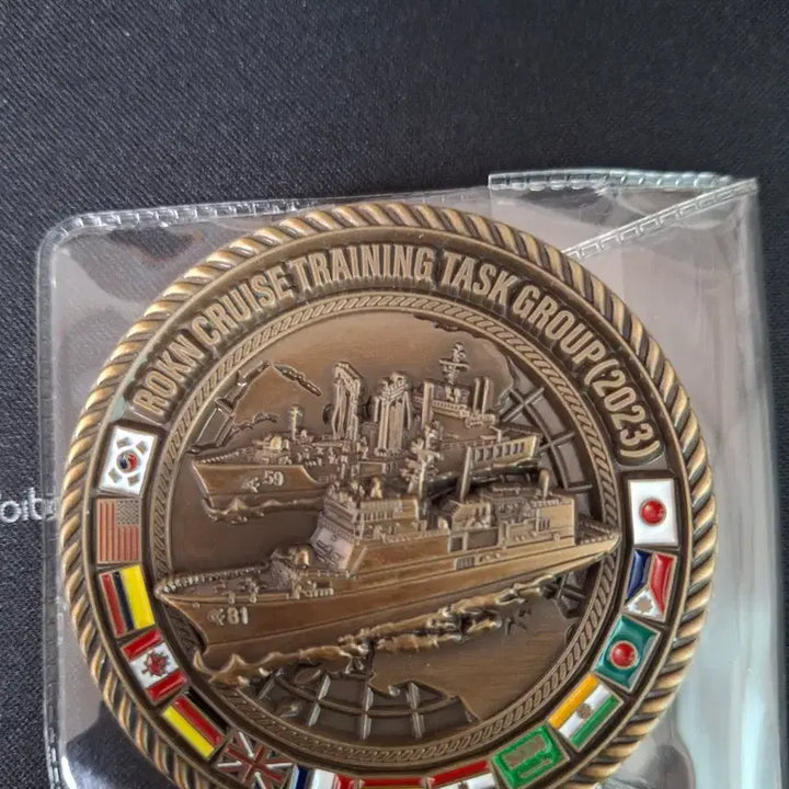 [BUNJANG] Korean Navy Commemorative Medals (Ham Coin) Bundle Set of 3 / 해군 기념 메달(함코인) 3개 일괄