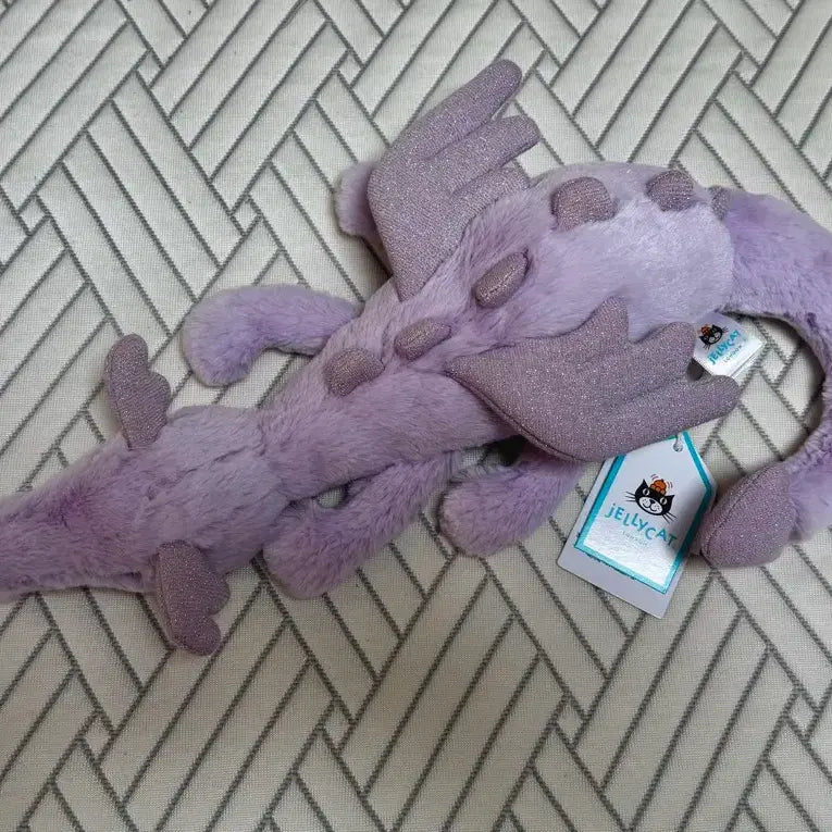 [BUNJANG] Jellycat Lavender Dragon Little Size Plush / jellycat 라벤더 드래곤 젤리캣 정품