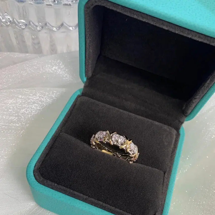 [SOLD OUT] 티파니 진 슐룸버거 X 다이아 반지 950 플래티넘 사이즈15 정품