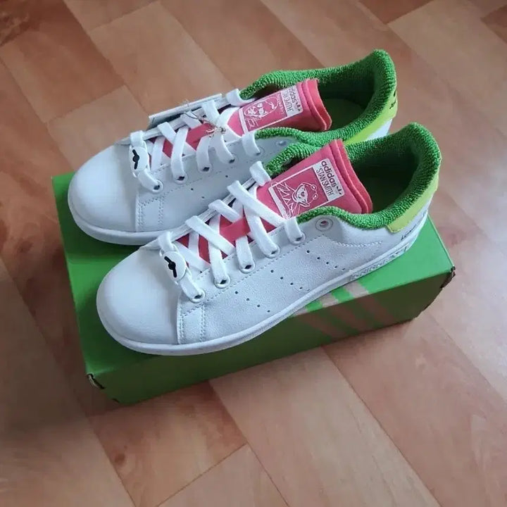[BUNJANG] Adidas Disney Stansmith The Frog Green Shoes / [새상품][아디다스] 디즈니 스탠스미스 더 프로그 그린