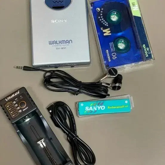 [BUNJANG] Sony Walkman WM-WX1 Cassette Player Set / 소니 워크맨 WM-WX1 카세트 플레이어 세트
