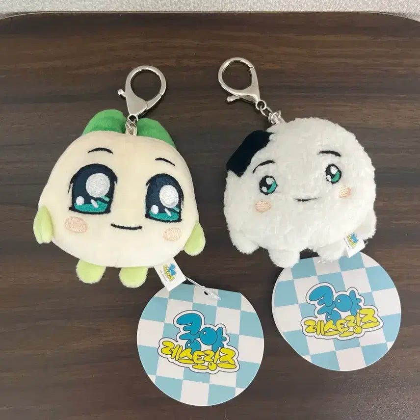 [BUNJANG] Onion Kungya Standing Keychain Set (2 Types) / Set 양파쿵야 스탠딩 키링 2종 세트 쿵야레스토랑즈 인형뽑기