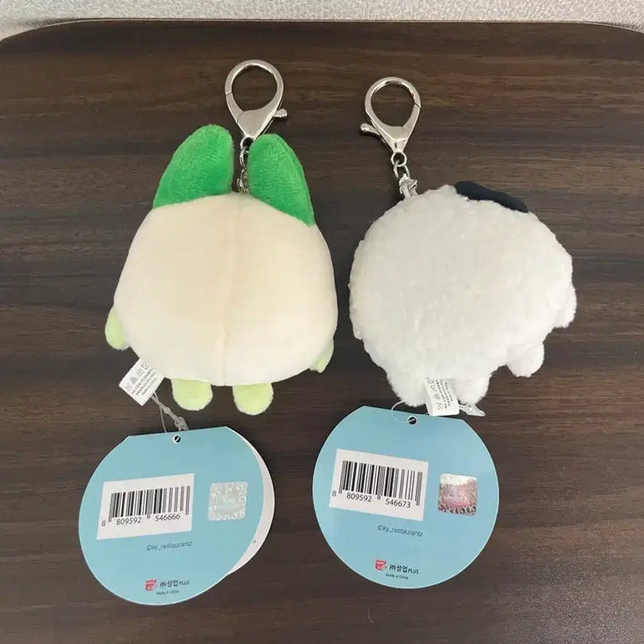 [BUNJANG] Onion Kungya Standing Keychain Set (2 Types) / Set 양파쿵야 스탠딩 키링 2종 세트 쿵야레스토랑즈 인형뽑기