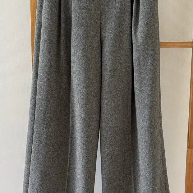 [BUNJANG] Sie Kelly Wide Trousers Pants S - Mix Grey / 시에sie 켈리 와이드 트라우저팬츠S -믹스그레이