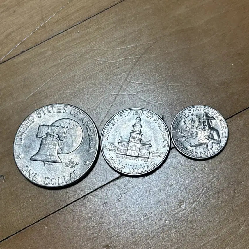 [BUNJANG] 1976 US Bicentennial Coin Set (3 Types) / 1976년 미국 200년 기념주화 3종