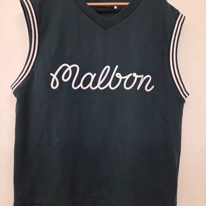 [BUNJANG] Malbon Golf Vest Green XL / 말본 골프 베스트 그린 XL