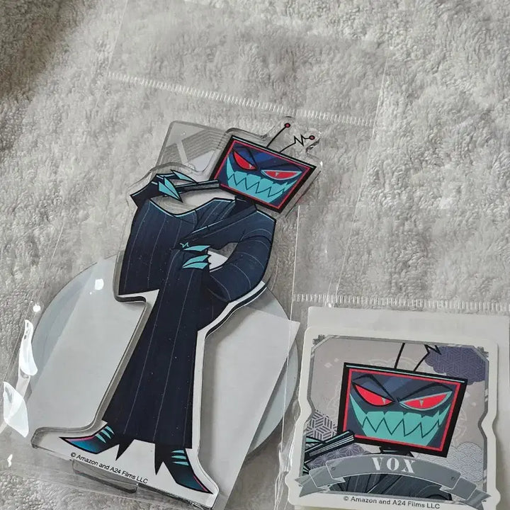 [SOLD OUT] 해즈빈호텔 기모노 복스 아크릴 스탠드 &amp; 스티커 일괄