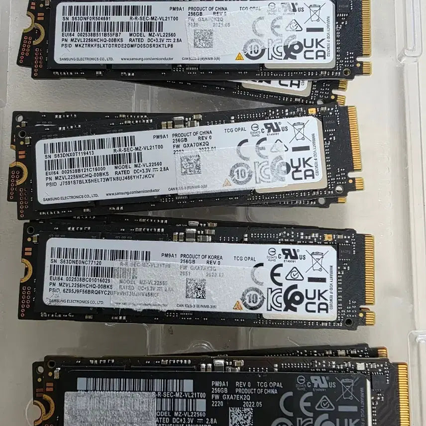 [BUNJANG] Samsung PM9A1 (980 PRO) 256GB NVMe SSD with Heatsink / SSD 삼성 pm9a1(980 프로) 256GB/방열판 /24년 문서