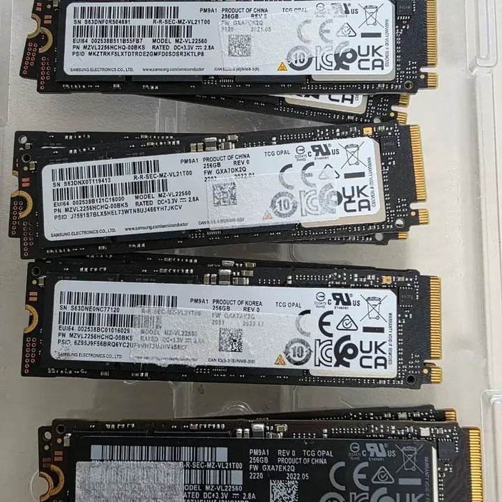 [BUNJANG] Samsung PM9A1 (980 PRO) 256GB NVMe SSD with Heatsink / SSD 삼성 pm9a1(980 프로) 256GB/방열판 /24년 문서