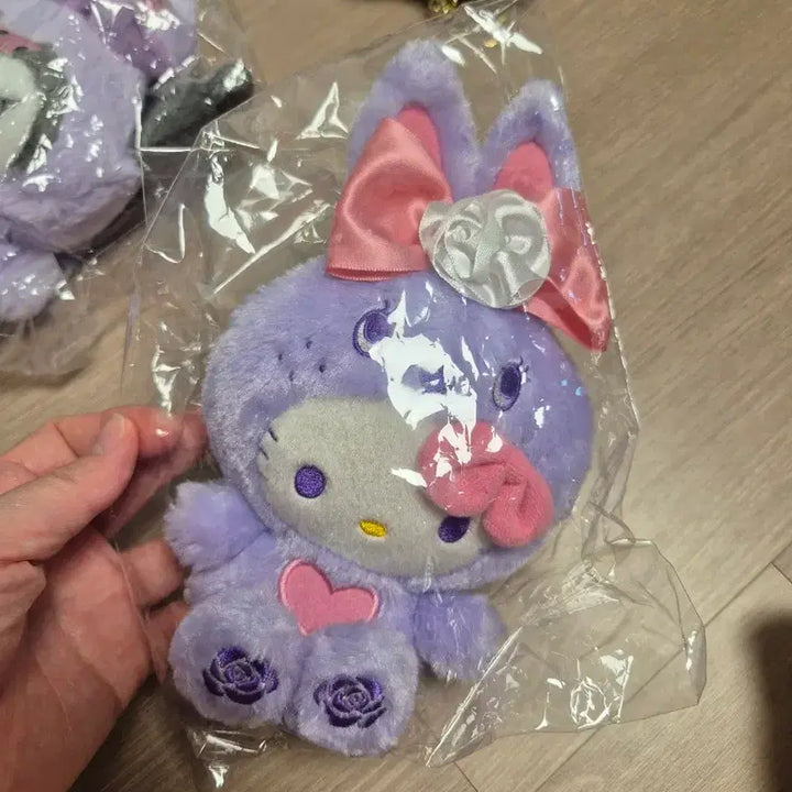 [BUNJANG] Sanrio Classic Colorful Bunny Plush (Purple) / 산리오 고전 컬러풀바니 인형