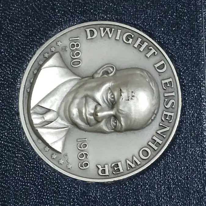 [BUNJANG] Eisenhower Silver Dollar Coin &amp; First Day Cover Set / 아이젠하워 은화 +초일봉피