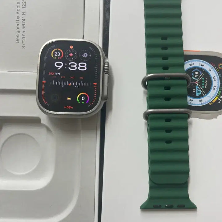 [BUNJANG] Apple Watch Ultra 1st Gen Natural Titanium 49mm S-Class / 애플워치 울트라1 내추럴 49mm S급