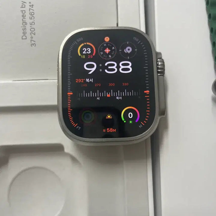 [BUNJANG] Apple Watch Ultra 1st Gen Natural Titanium 49mm S-Class / 애플워치 울트라1 내추럴 49mm S급