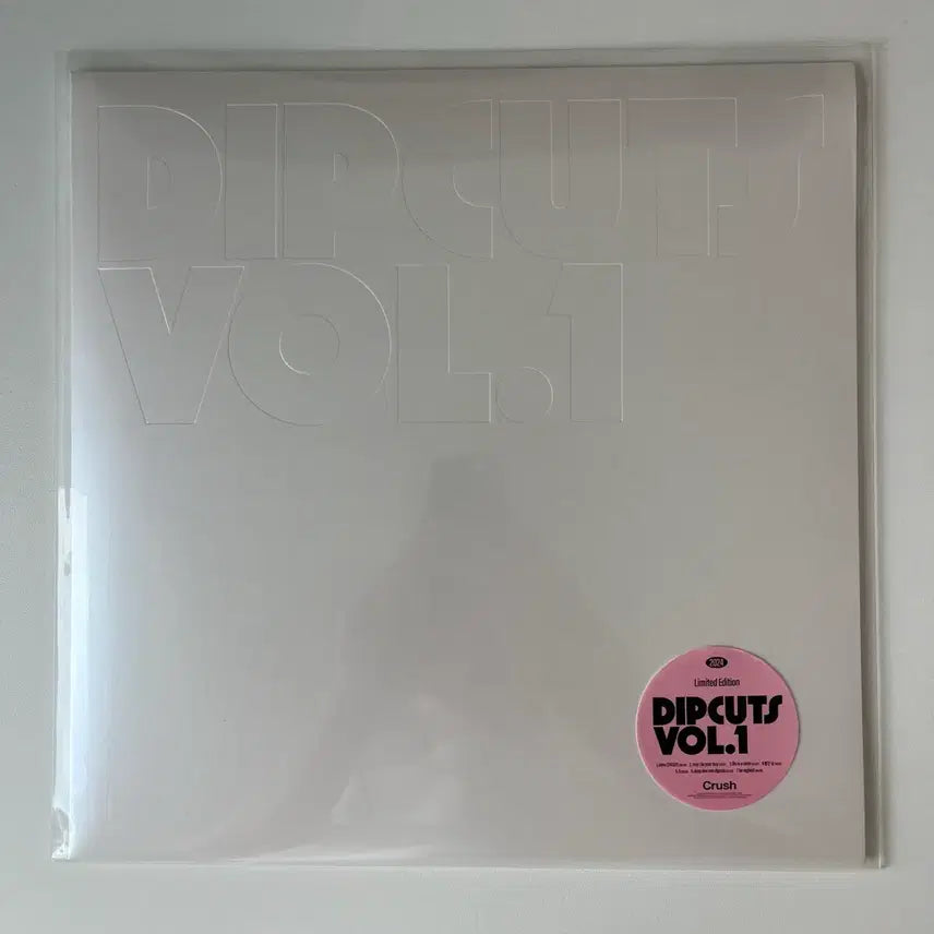 [BUNJANG] Crush DIP CUTS VOL. 1 LP / Crush(크러쉬) - DIP CUTS VOL. 1(딥컷츠) LP