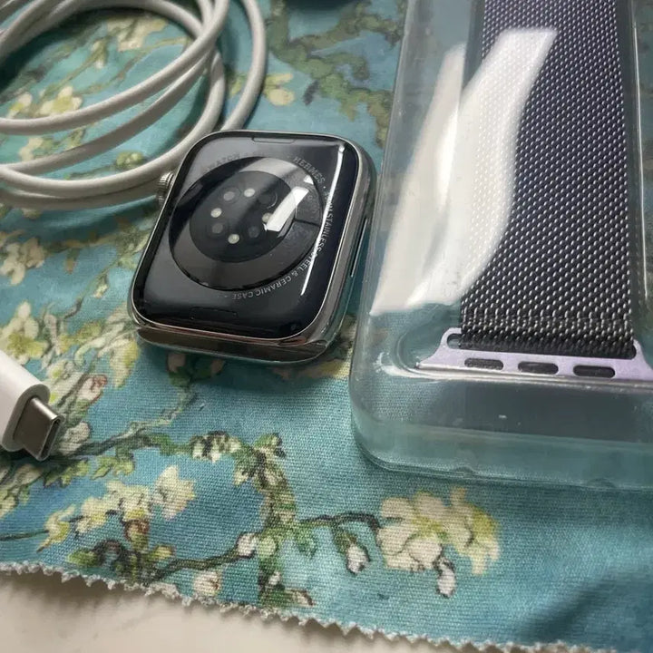 [BUNJANG] Apple Watch Series 7 Hermès 45mm Silver Stainless Steel Cellular / 애플워치7에르메스 45mm 실버 S급