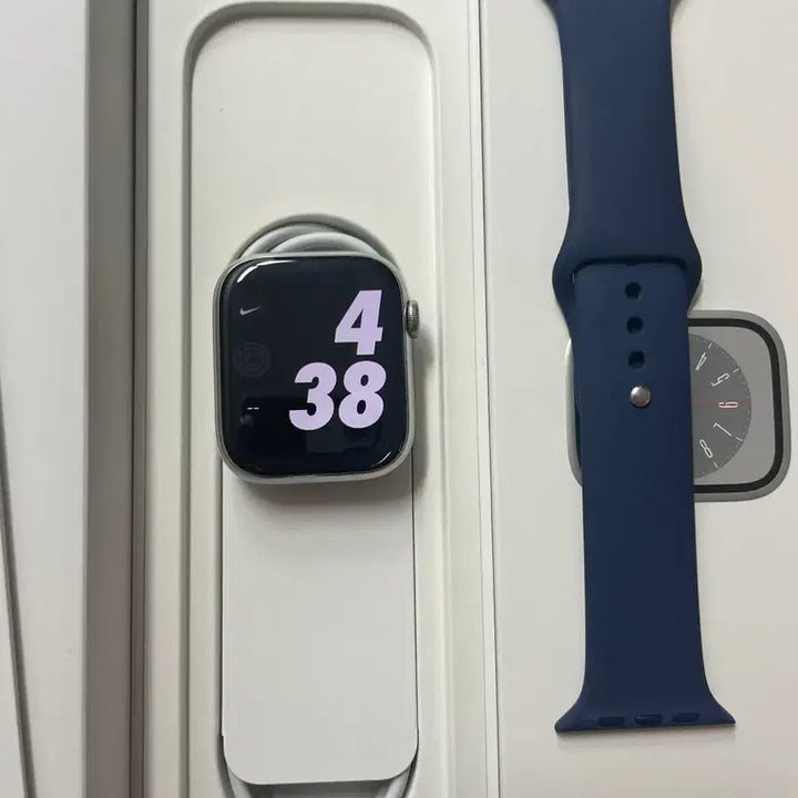 [BUNJANG] Apple Watch Series 8 Stainless Steel 45mm Silver / 애플워치8스테인리스 45mm 실버 SS급