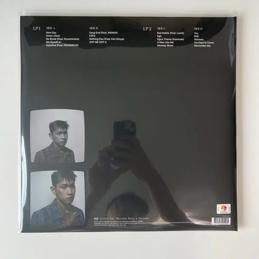 [BUNJANG] Crush - wonderego LP Concert Edition / Crush(크러쉬) - wonderego(원더이고) LP 콘서트반