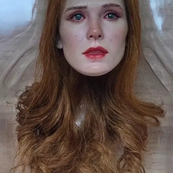[BUNJANG] Scarlet Witch Wanda Custom Head (Not Hot Toys) / 스칼렛위치 완다 커스텀헤드 (핫토이X)