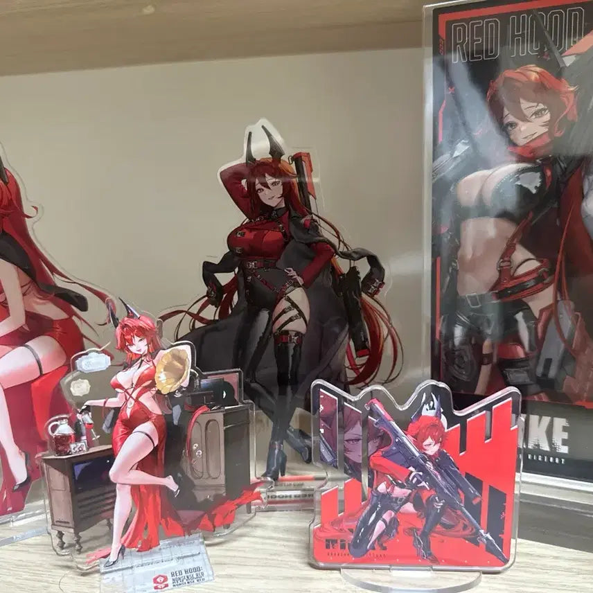[BUNJANG] Nikke Red Hood Acrylic Stand Bundle Set / 니케 레드후드 아크릴 스탠드 일괄 팝니다