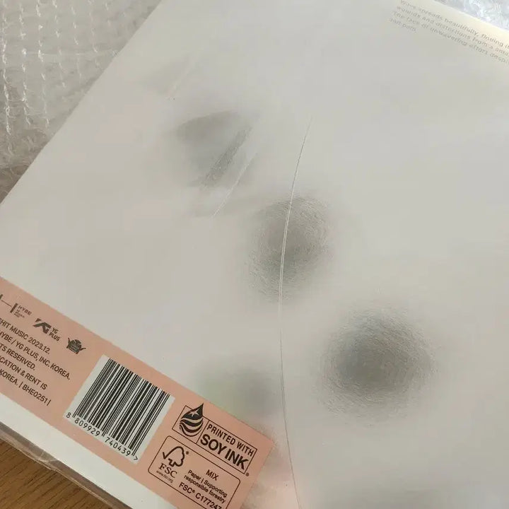 [BUNJANG] BTS Jimin Face LP (Sealed) / Face LP jimin