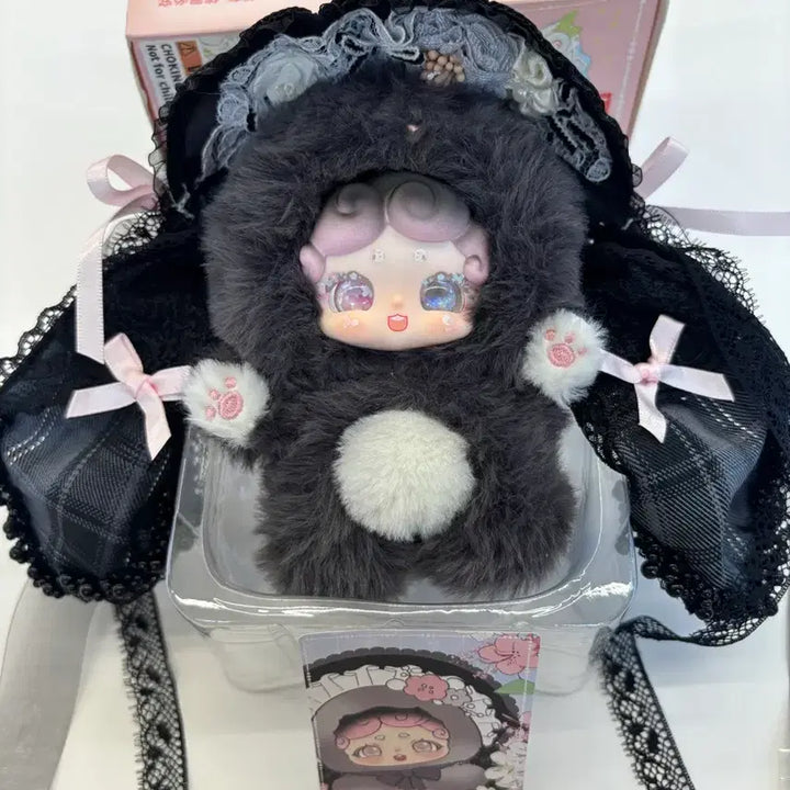 [BUNJANG] Bamtökki Teatime Junseek Black Two-Eye Card Case / 밤토끼 v6 티타임 준시크 검정