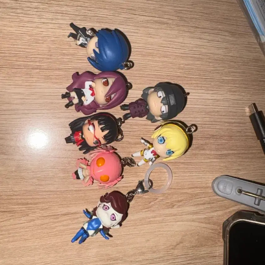 [BUNJANG] Persona 3 &amp; 4 Mini Keychain Gacha Figure Bundle Set / 페르소나3 4 미니 키링 가챠 피규어 일괄 양도
