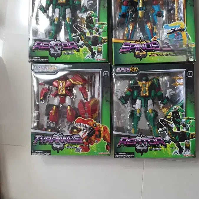 [BUNJANG] Super 10 Robot Series Set / 슈퍼텐 4종 일괄
