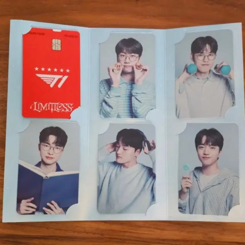 [BUNJANG] T1 Limitless Woori Bank Photocard Set / T1 리미트리스 우리은행 티원 포토카드