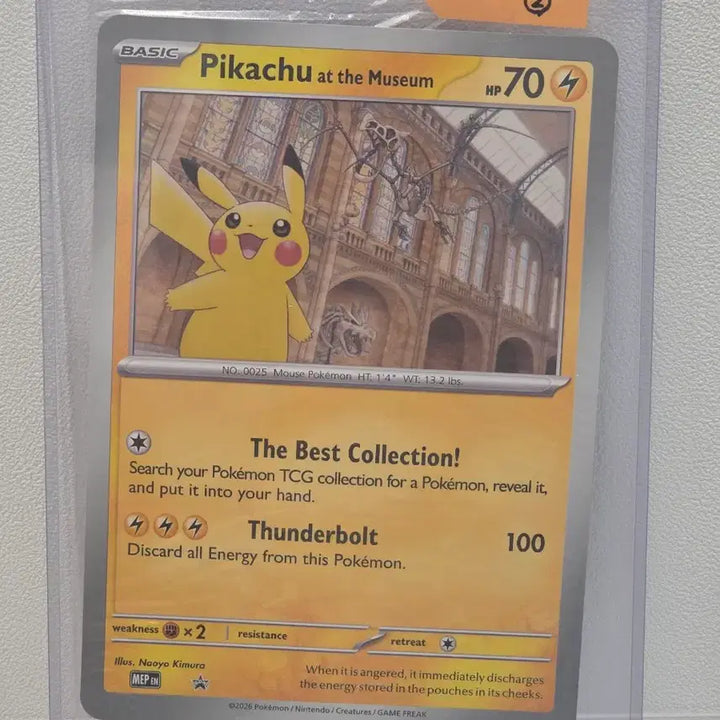 [BUNJANG] London Museum Pikachu Jumbo Promo Card Set / 런던 뮤지엄 피카츄 점보 프로모 6장 랏