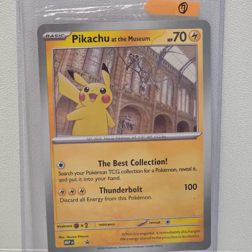 [BUNJANG] London Museum Pikachu Jumbo Promo Card Set / 런던 뮤지엄 피카츄 점보 프로모 4장 랏