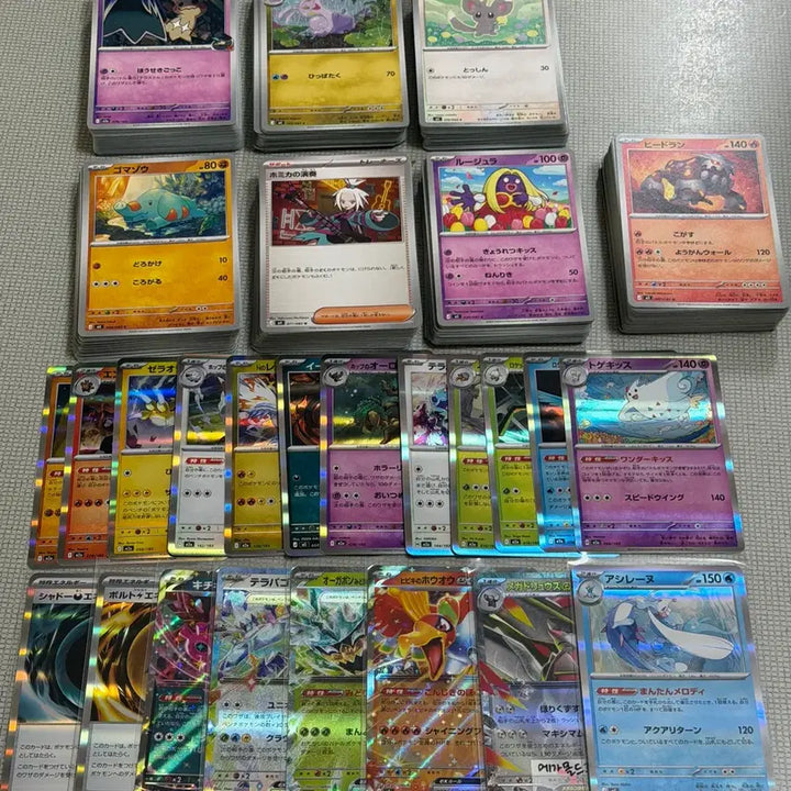 [BUNJANG] Pokemon Japanese Normal Cards Bundle (Approx. 360 + 38 RR/R) / 포켓몬카드 일본판 일반카드 약 360 + RR R 38 일괄 상태최상
