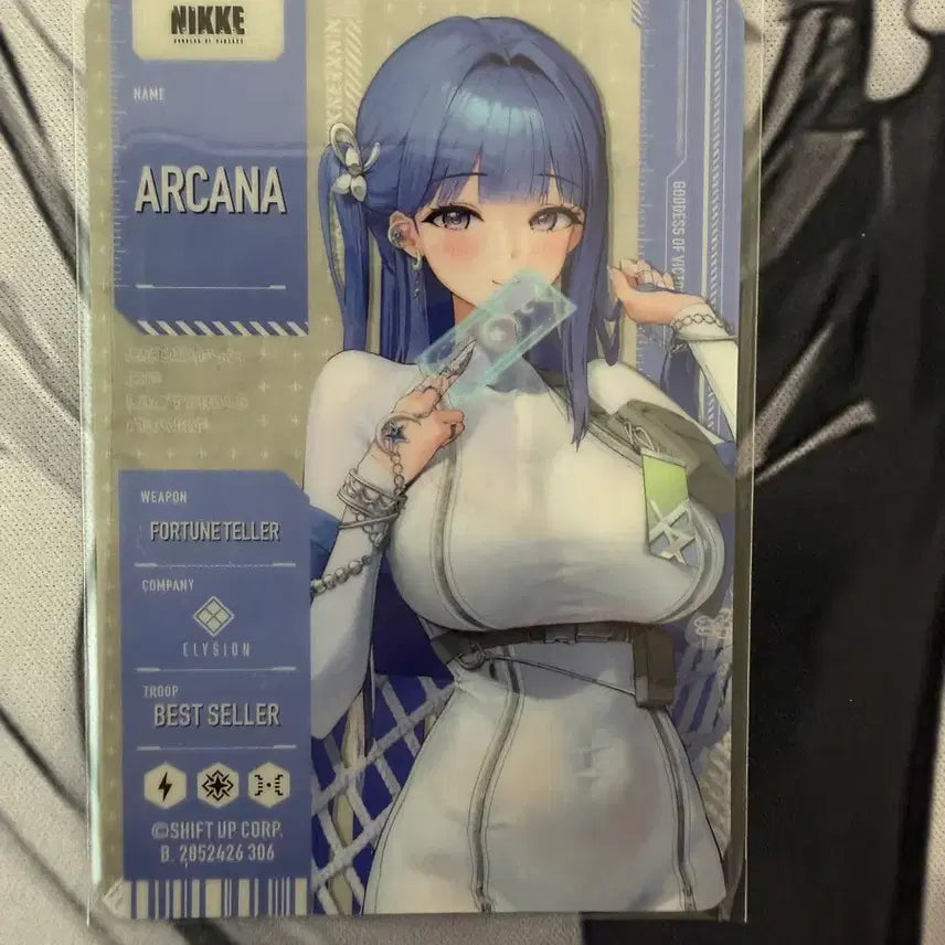 [BUNJANG] NİKE Arcana Metallic Pass Card / 니케 아르카나 메탈릭 패스 카드