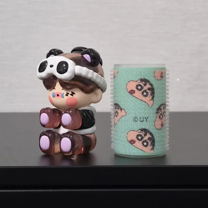 [BUNJANG] Pop Mart PINO JELLY In Your Life Series 2 Panda Coffee Maker Figure / [팝마트] 7.8cm 피노젤리 피규어 2탄 내 일상속시리즈 팬더 커피머신