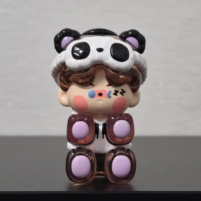 [BUNJANG] Pop Mart PINO JELLY In Your Life Series 2 Panda Coffee Maker Figure / [팝마트] 7.8cm 피노젤리 피규어 2탄 내 일상속시리즈 팬더 커피머신