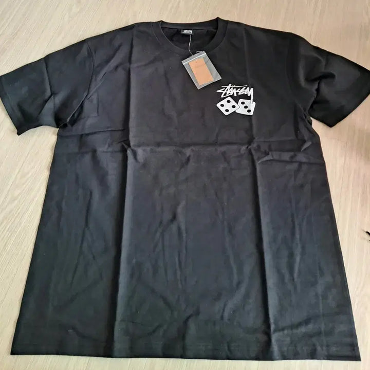 [BUNJANG] Stussy Dice Print Black T-Shirt / 스투 블랙 반팔티 주사위 프린팅 - 새상품