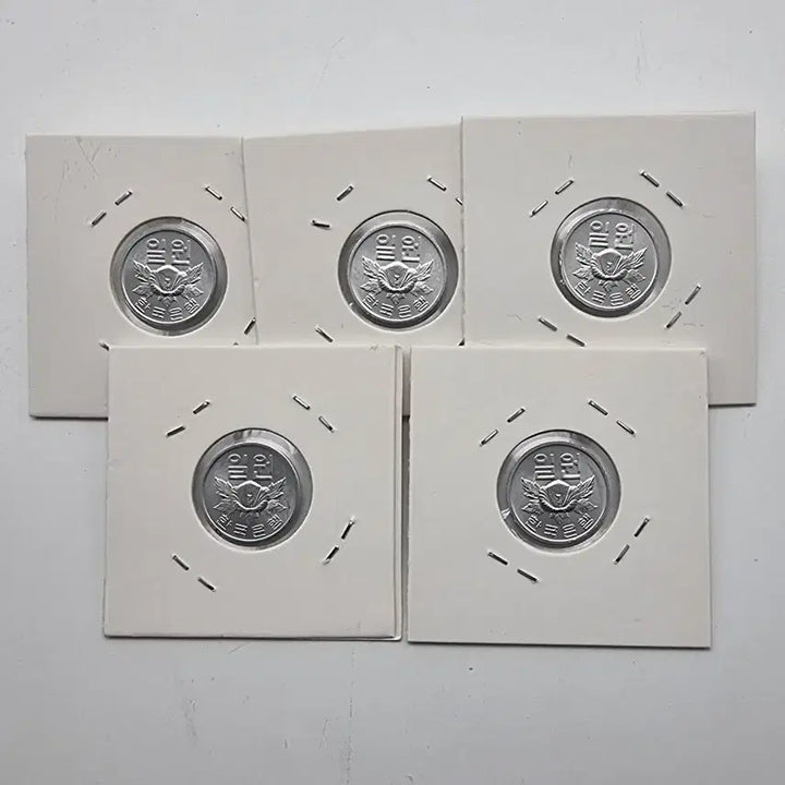 [SOLD OUT] 1982년1주화 미사용5개