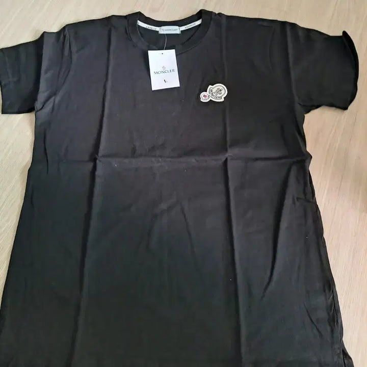 [BUNJANG] Moncler Short Sleeve T-Shirt Black / 몽클레어 반팔티 블랙