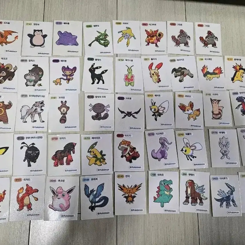 [SOLD OUT] 포켓몬 띠부씰 시즌1 시즌2 시즌3 시즌4 판매