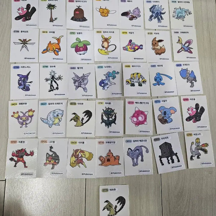 [SOLD OUT] 포켓몬 띠부씰 시즌1 시즌2 시즌3 시즌4 판매