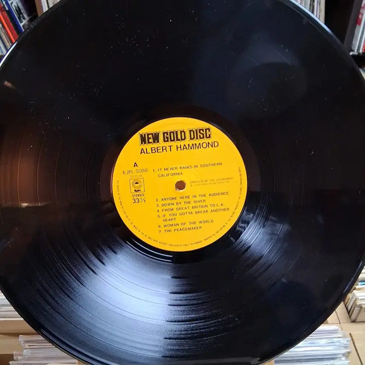 [SOLD OUT] 소장가치 알버트 해먼드 New Gold Disc LP