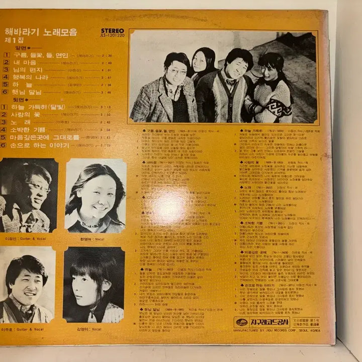 [SOLD OUT] 해바라기 지구레코드 LP