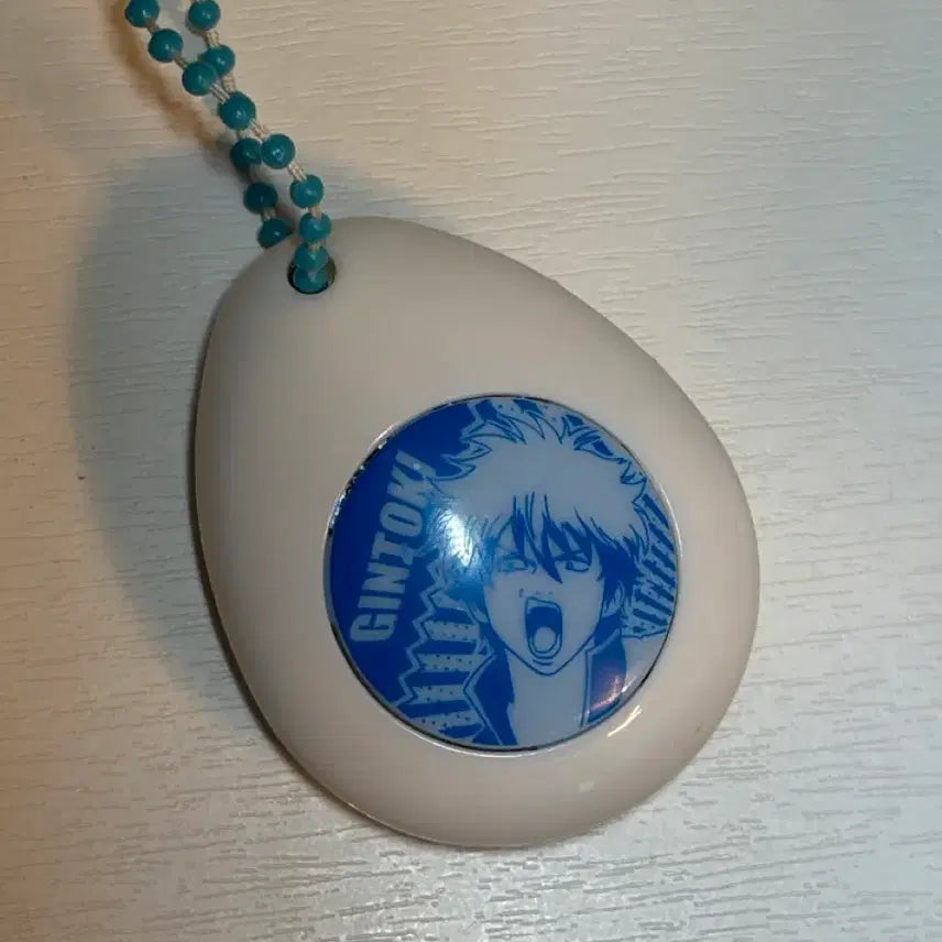 [BUNJANG] Gintama Gintoki Voice Egg Keychain / [8월 10일까지만 판매] 은혼 긴토키 보이스에그 키링